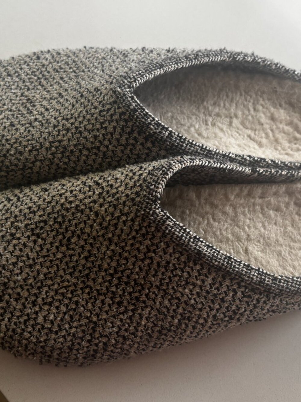 Rothy's Gray Knit Slip-On Mules - Picture 3 of 4